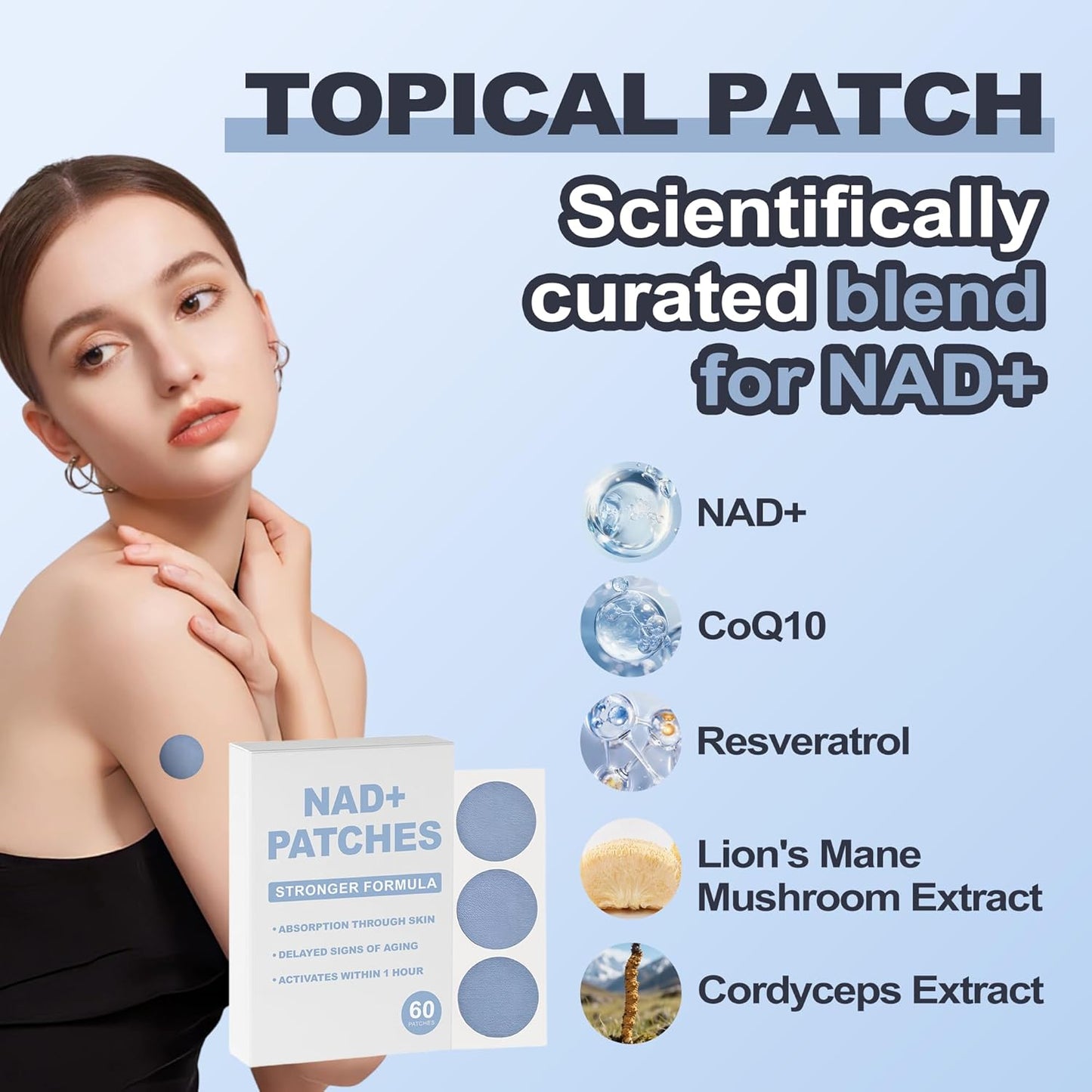 ✪𝗠𝗔𝗫𝗫𝗘𝗥| 𝗛𝗲𝗮𝗹𝗿𝗶𝘇𝗲® NAD Patches for Women