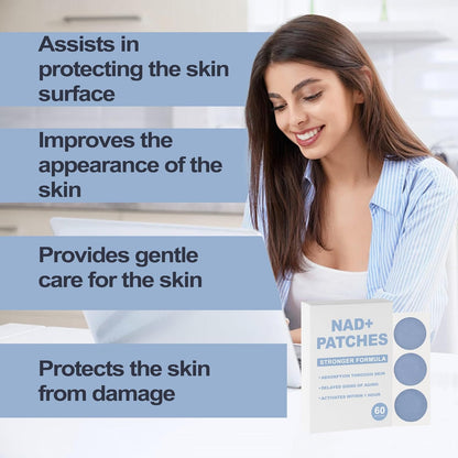 ✪𝗠𝗔𝗫𝗫𝗘𝗥| 𝗛𝗲𝗮𝗹𝗿𝗶𝘇𝗲® NAD Patches for Women