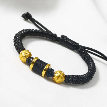 【ECONASIM|CZTICLE®】 – Ancient Eastern Coin Bracelet – Attracts Wealth