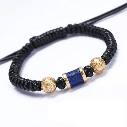 【ECONASIM|CZTICLE®】 – Ancient Eastern Coin Bracelet – Attracts Wealth