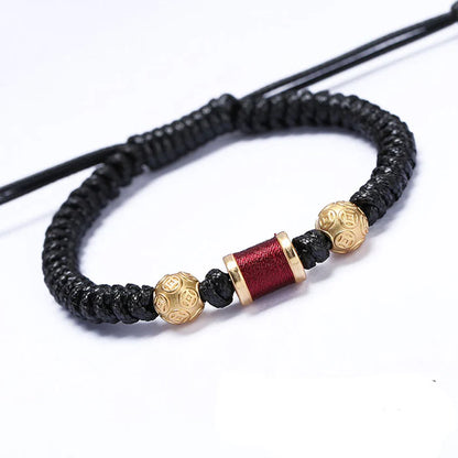 【ECONASIM|CZTICLE®】 – Ancient Eastern Coin Bracelet – Attracts Wealth