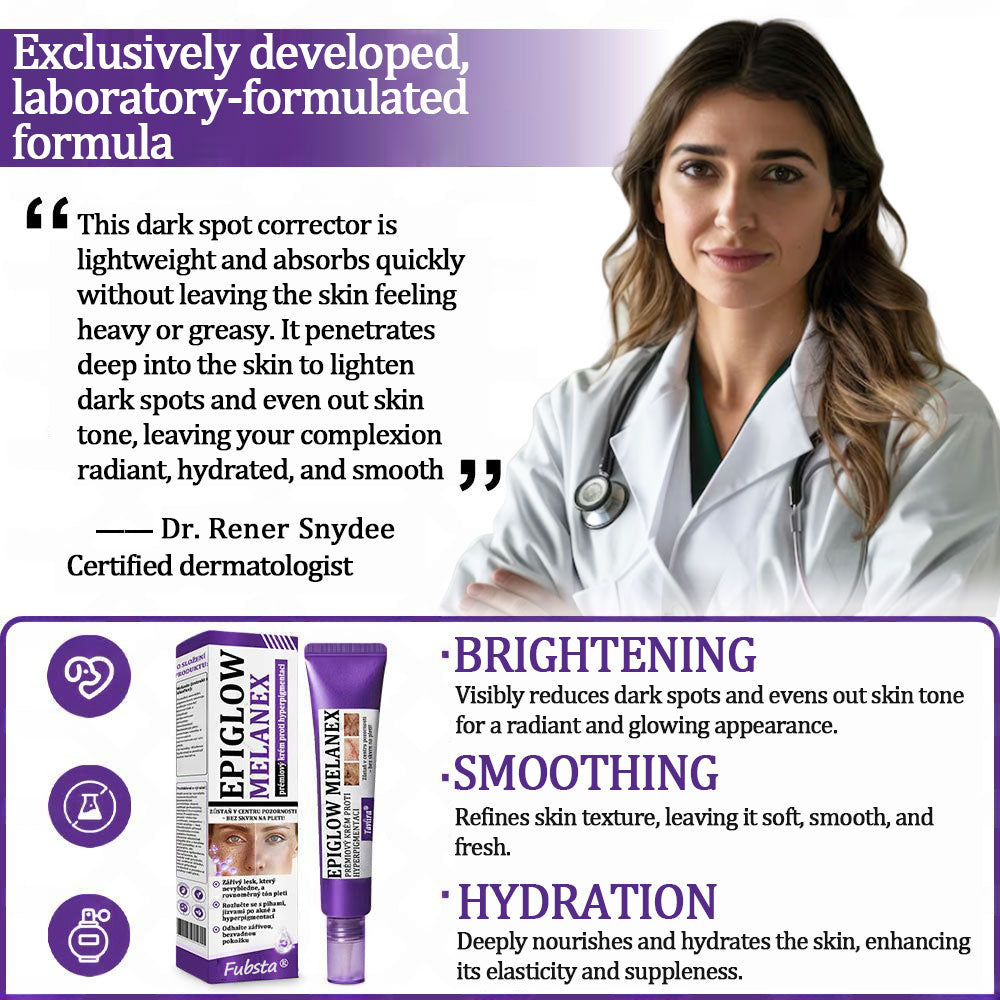 💜©︎[Official Store] Fubsta® EPIGLOW MelanEX premium cream against hyperpigmentation | ✅Complies with US high standard cosmetic regulations