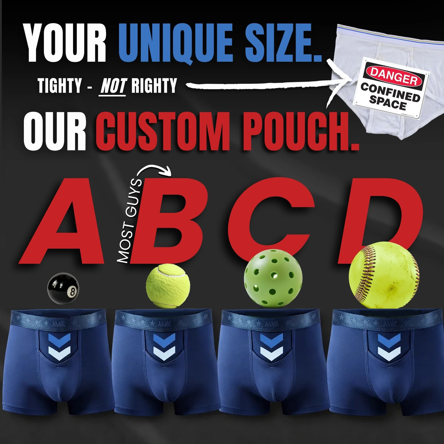 ✪MAXXER 7A Antibacterial Cotton Standard Modal Boxer Briefs with U Fly